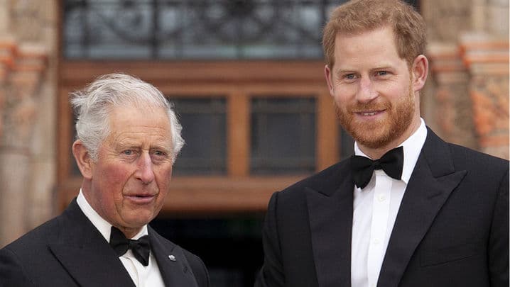 Prens Harry ve Meghan Markle'ın Çocukları Kral Charles ile Buluştu