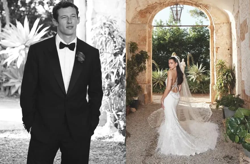 Dua Lipa ve Callum Turner'ın Büyüleyici Düğününden İlk Anlar — görsel 2