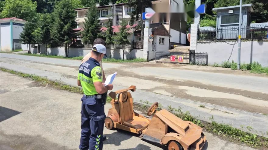 Ahşap Arabayla 79 km/h Hız Yapan Laz Ralli'ye Ceza Kesildi — görsel 2