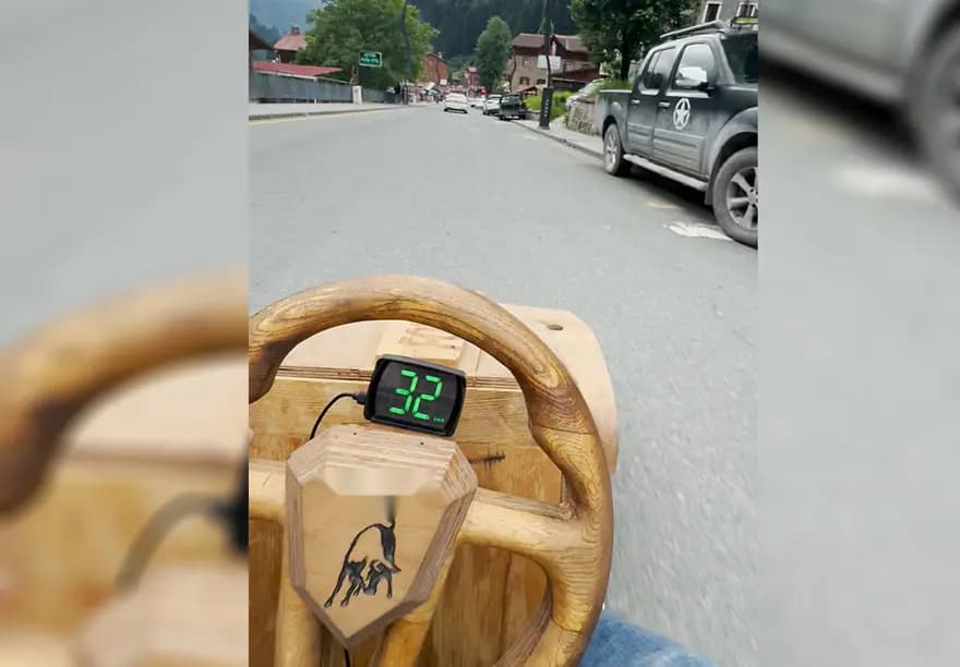 Ahşap Arabayla 79 km/h Hız Yapan Laz Ralli'ye Ceza Kesildi — görsel 3