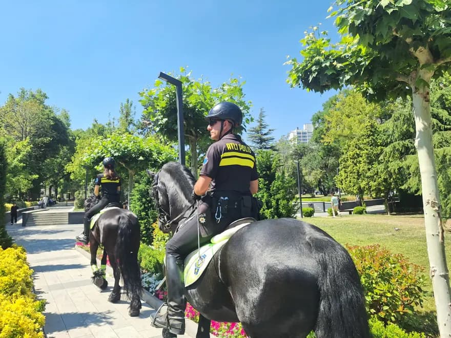 Ankara'da Atlı Polisler, NATO Zirvesi İçin Görevde — görsel 2
