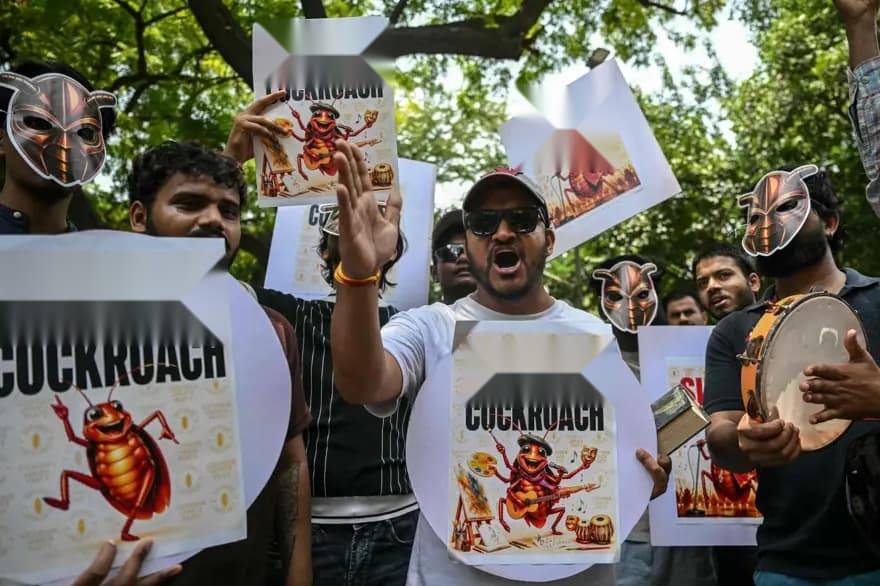 Hindistan'da Hamamböceği Partisi'nin Yükselişi ve Protestolar — görsel 2