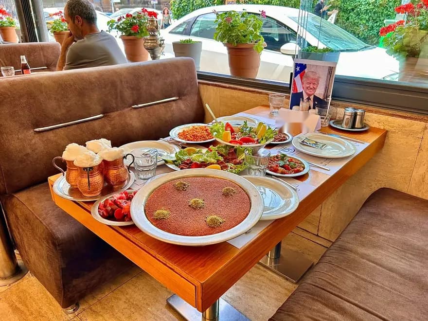 Ankara'da Trump İçin Özel Masa Hazırlığı: Aspava Restoranları