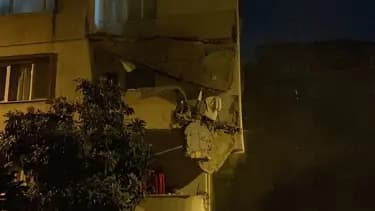 Küçükçekmece'de Balkonu Çöken Bina Acil Olarak Boşaltıldı