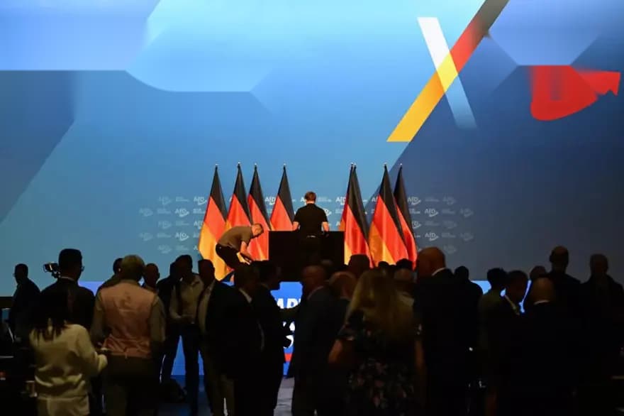 Almanya'da AfD'ye Karşı Binlerce Kişi Sokaklarda Eylem Yaptı — görsel 3