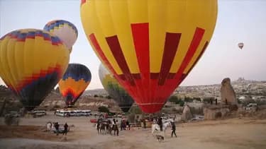 Türkiye'de 308 Bin Yolcu Sıcak Hava Balonlarıyla Seyahat Etti