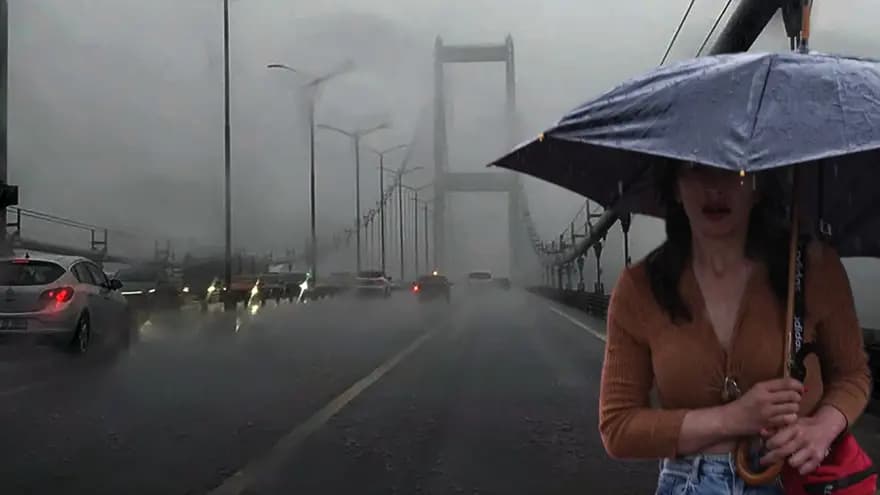 İstanbul'da İki Gün Sürecek Yağmur: Meteoroloji Uyardı