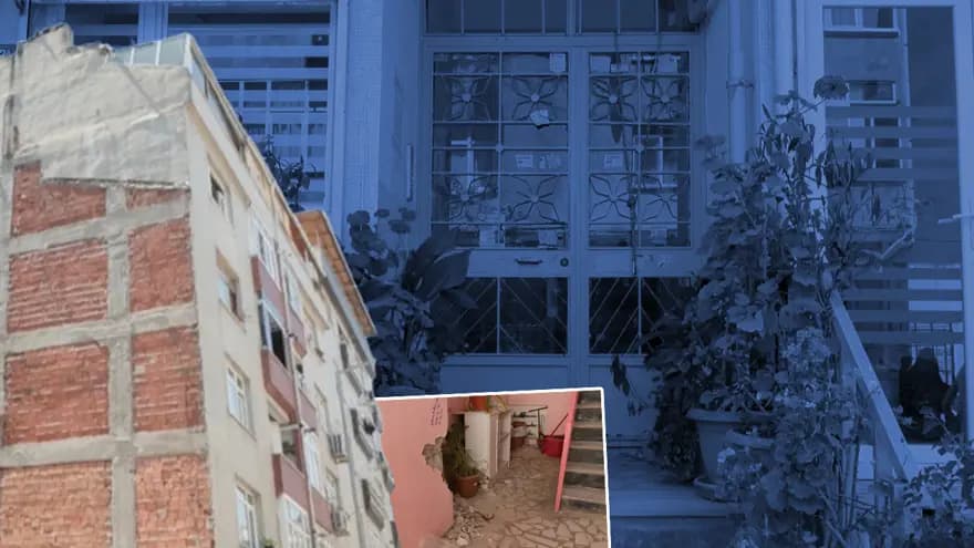 İstanbul'daki tehlikeli bina: Mühür kırıldı, yaşam devam ediyor