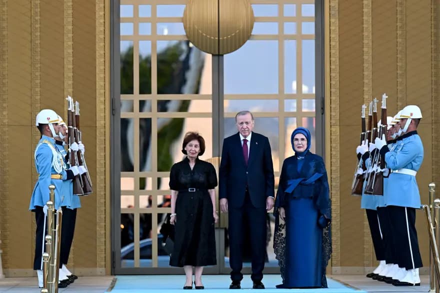 Erdoğan Çifti, NATO Zirvesi'nde Liderleri Ağırladı — görsel 11