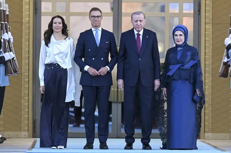 Erdoğan Çifti, NATO Zirvesi'nde Liderleri Ağırladı — görsel 14