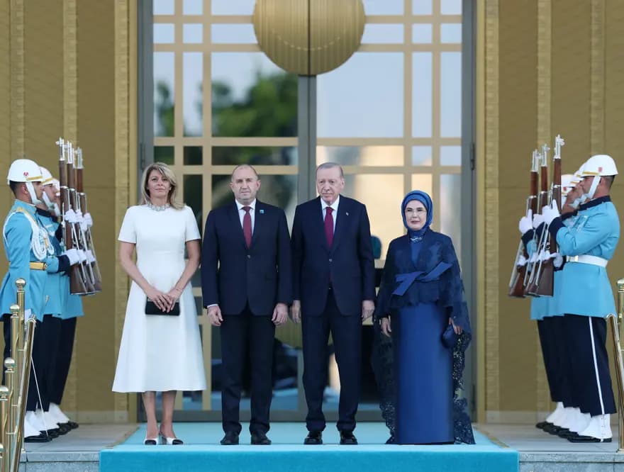 Erdoğan Çifti, NATO Zirvesi'nde Liderleri Ağırladı — görsel 22