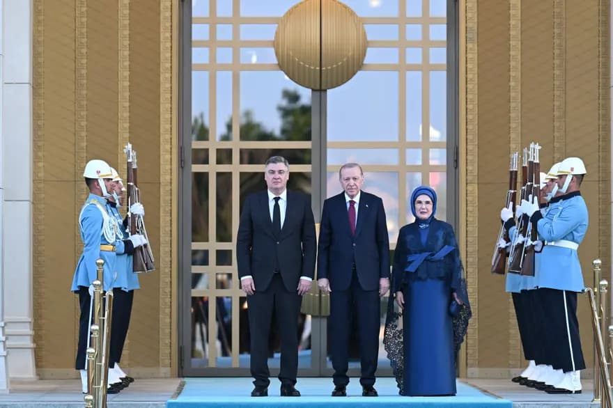 Erdoğan Çifti, NATO Zirvesi'nde Liderleri Ağırladı — görsel 8