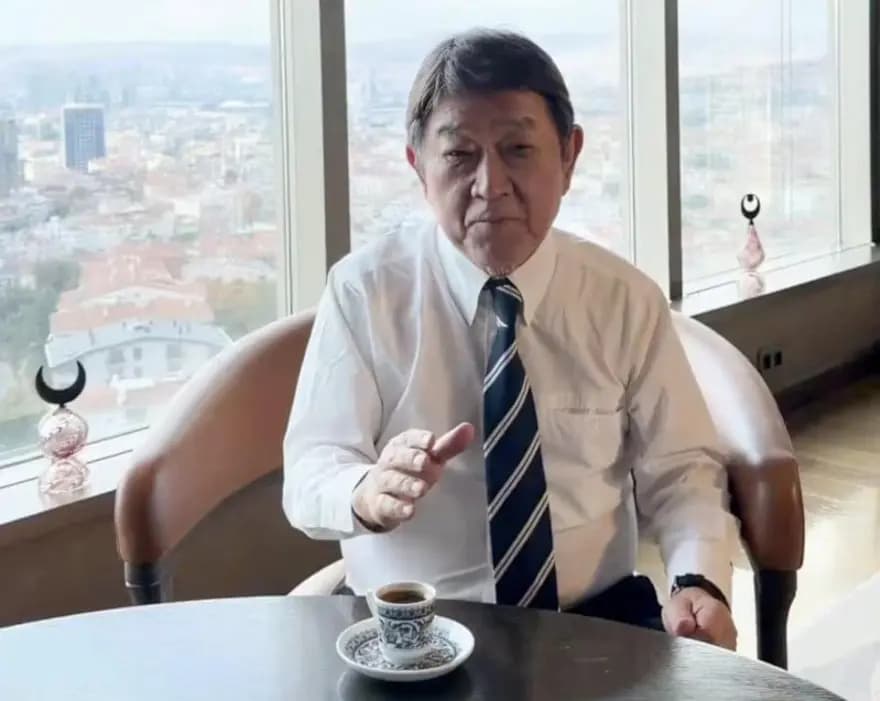 Japonya Dışişleri Bakanı Türk Kahvesini Övdü, Fal Baktı — görsel 2