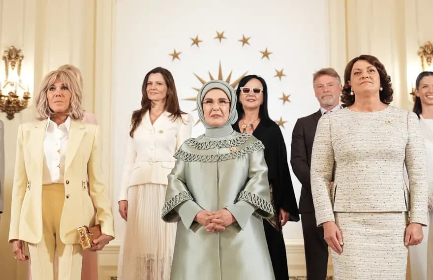 Emine Erdoğan, NATO Zirvesi'nde lider eşlerini ağırladı — görsel 19