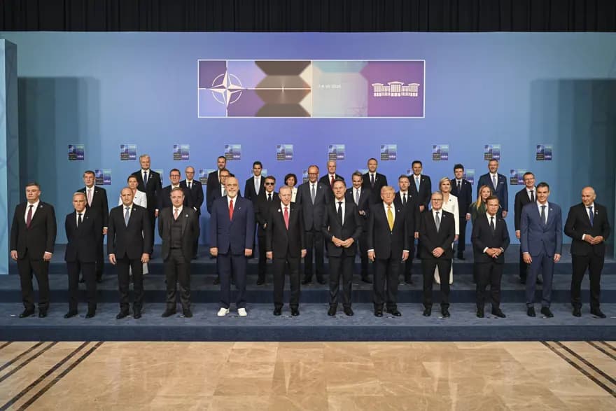 NATO Zirvesi'nde Erdoğan ve Trump'tan Dikkat Çeken Anlar — görsel 15
