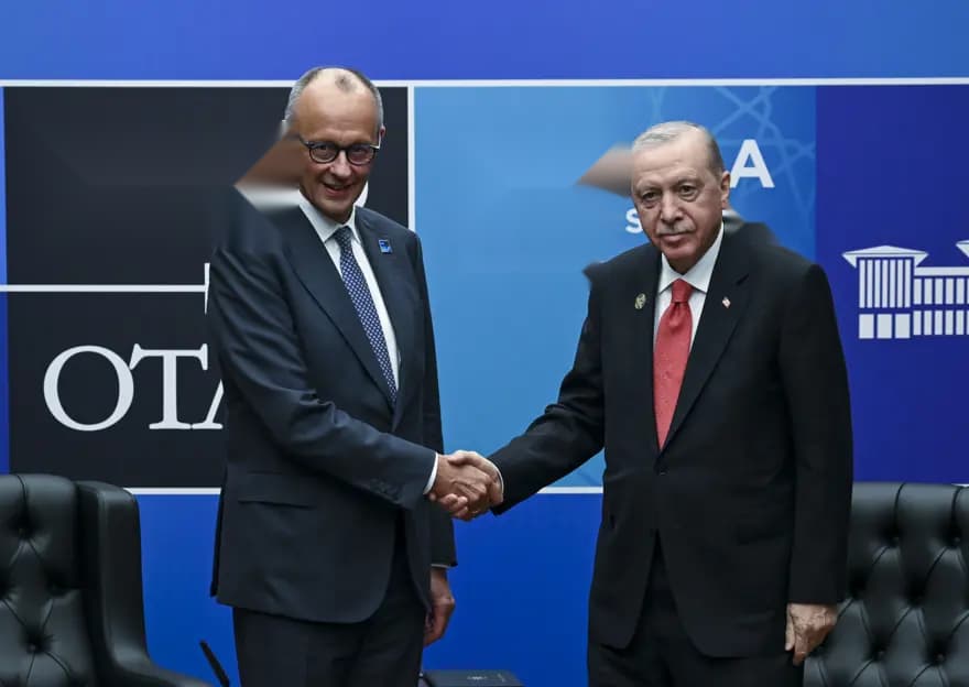 NATO Zirvesi'nde Erdoğan ve Trump'tan Dikkat Çeken Anlar — görsel 5