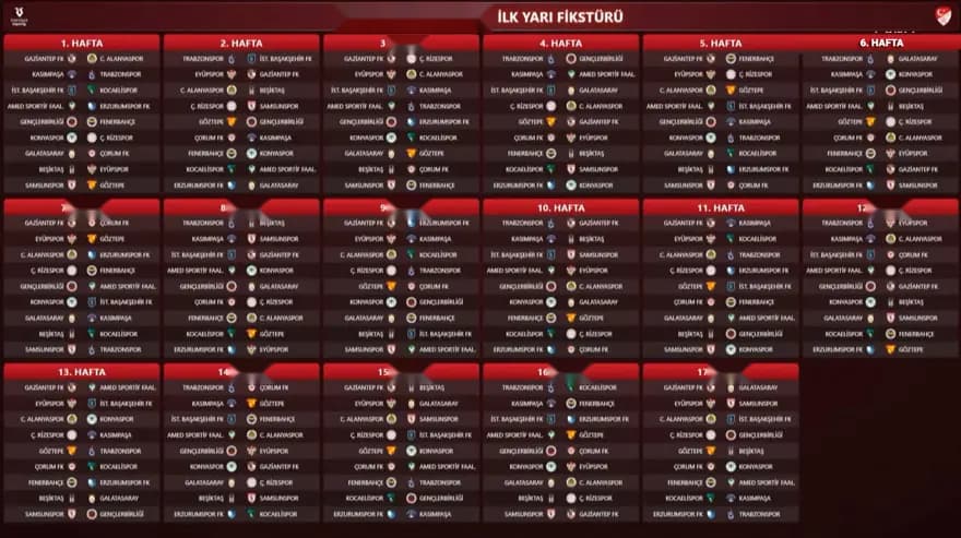 Süper Lig 2026-2027 Fikstürü Açıklandı, Derbi Tarihleri Belli Oldu — görsel 4