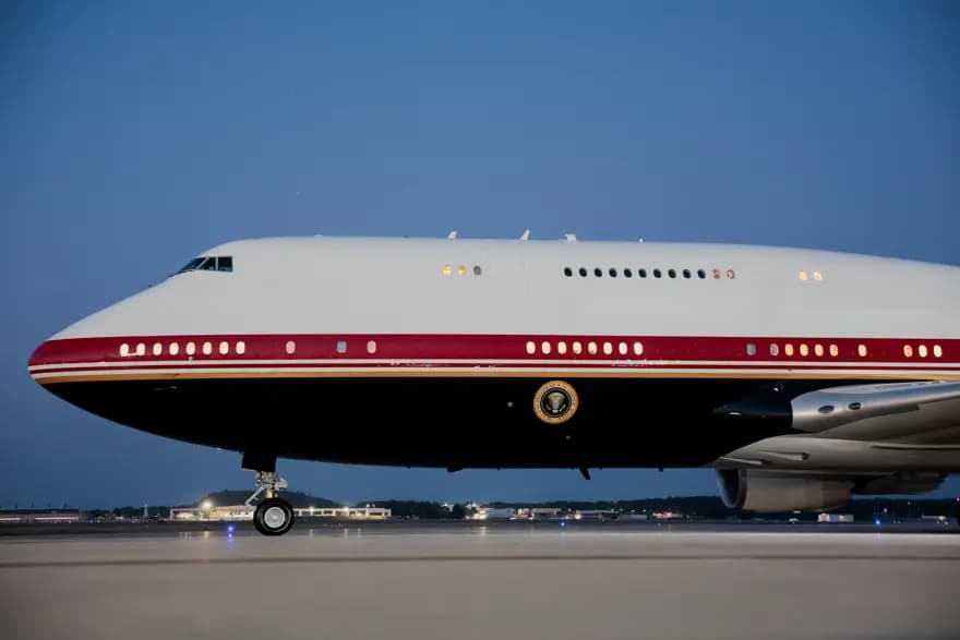 Trump, Türkiye Dönüşünde Eski Air Force One'a Geçti