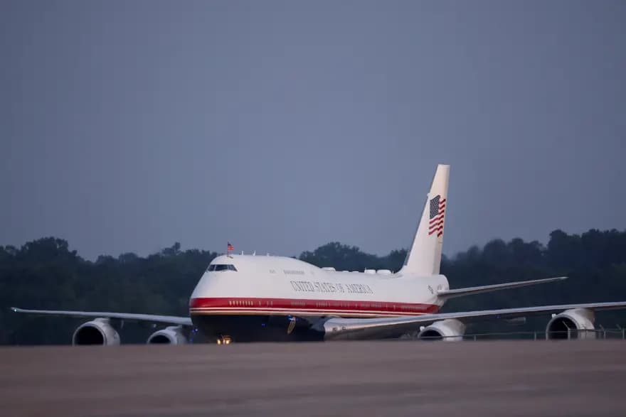 Trump, Türkiye Dönüşünde Eski Air Force One'a Geçti — görsel 2
