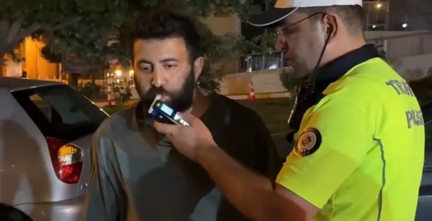 Mudanya'da Trafik Denetiminde Alkol Çıkmayınca Sevinç Gözlerden Kaçmadı