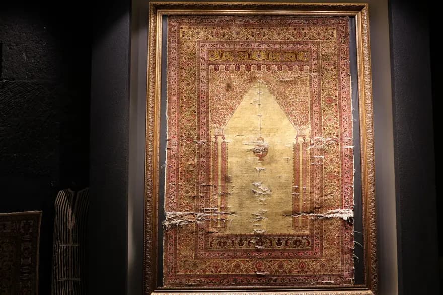 300 Yıllık Osmanlı İpek Halısı: Kapadokya'da Sergileniyor — görsel 2