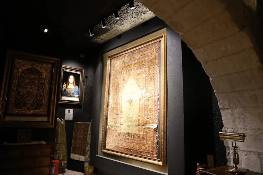 300 Yıllık Osmanlı İpek Halısı: Kapadokya'da Sergileniyor — görsel 3