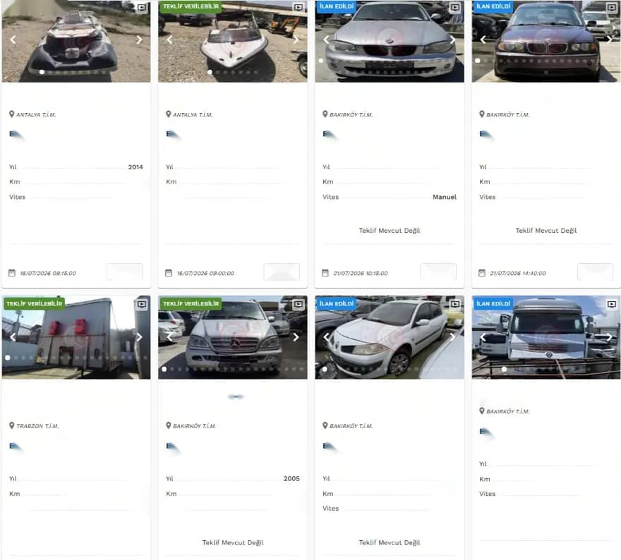 Ticaret Bakanlığı'ndan Uygun Fiyatlı Araç Satışı Başladı — görsel 13