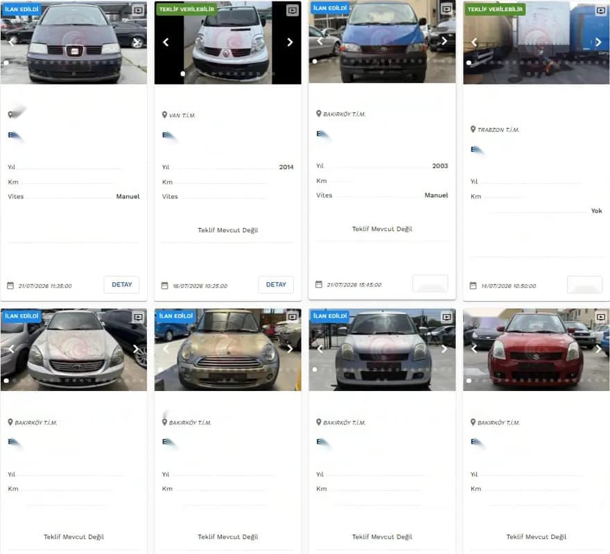 Ticaret Bakanlığı'ndan Uygun Fiyatlı Araç Satışı Başladı — görsel 9