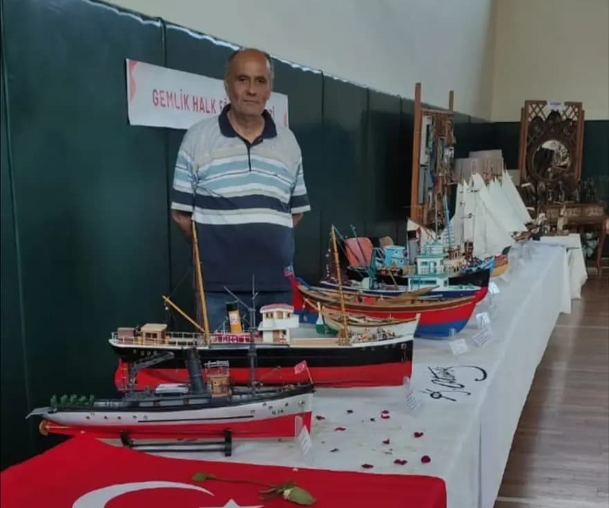 Gemlik'te Model Gemi Yapımı: 4 Ayda Tarihi Eserler Üretiliyor — görsel 4