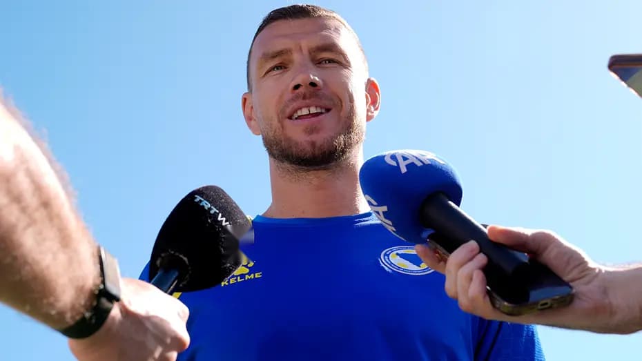 Dzeko'dan ABD'li Spikere Sert Yanıt: Kalitemiz Yeterli! — görsel 5