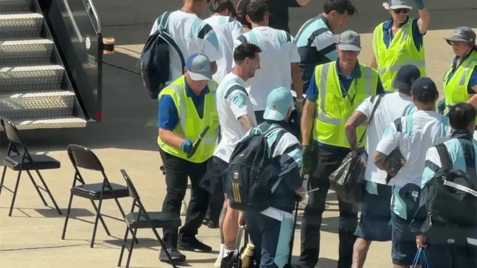 Lionel Messi'nin ABD'deki Güvenlik Kontrolüne Tepkisi Olay Oldu — görsel 5