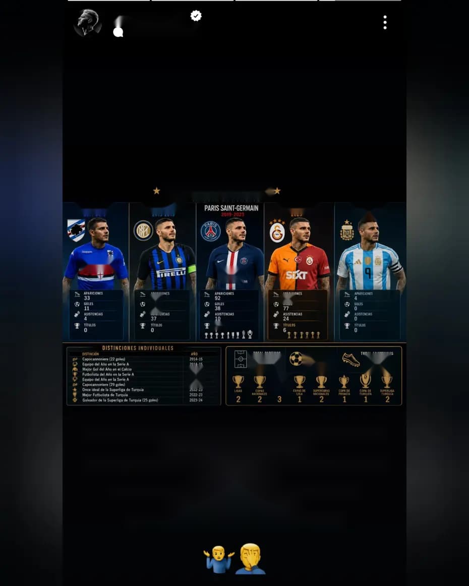 Mauro Icardi'den Gece Yarısı Sosyal Medya Açıklaması — görsel 8