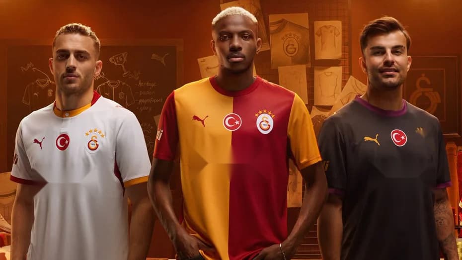 Galatasaray, Yeni Sezon Formalarını Tanıttı: 3 Farklı Tasarım — görsel 3