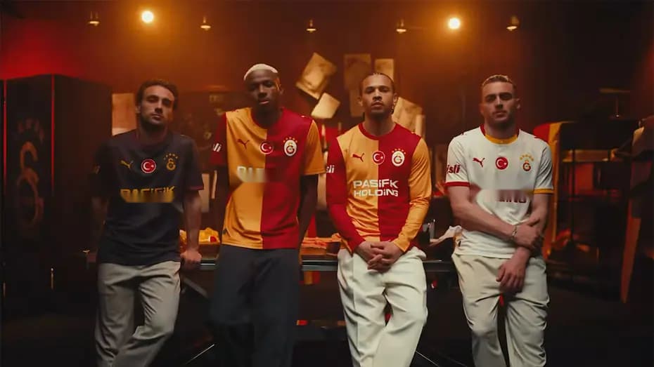 Galatasaray, Yeni Sezon Formalarını Tanıttı: 3 Farklı Tasarım — görsel 5