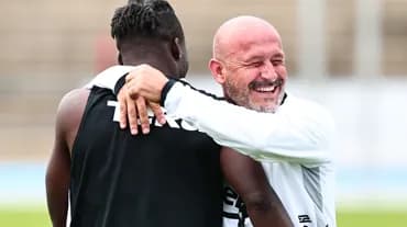 Beşiktaş, Slovakya'da Taktik ve Duran Top Çalışması Yaptı