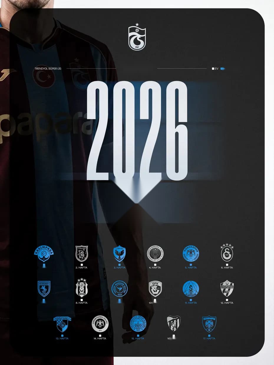 Trabzonspor 2026-2027 Sezonu Maç Fikstürü Belli Oldu — görsel 8