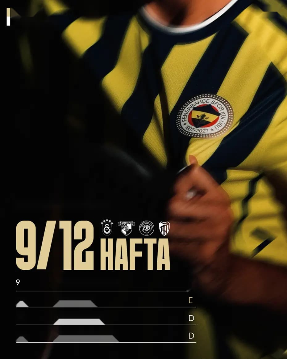 Fenerbahçe 2026-2027 Sezonu Fikstürü Açıklandı! Maç Tarihleri — görsel 11
