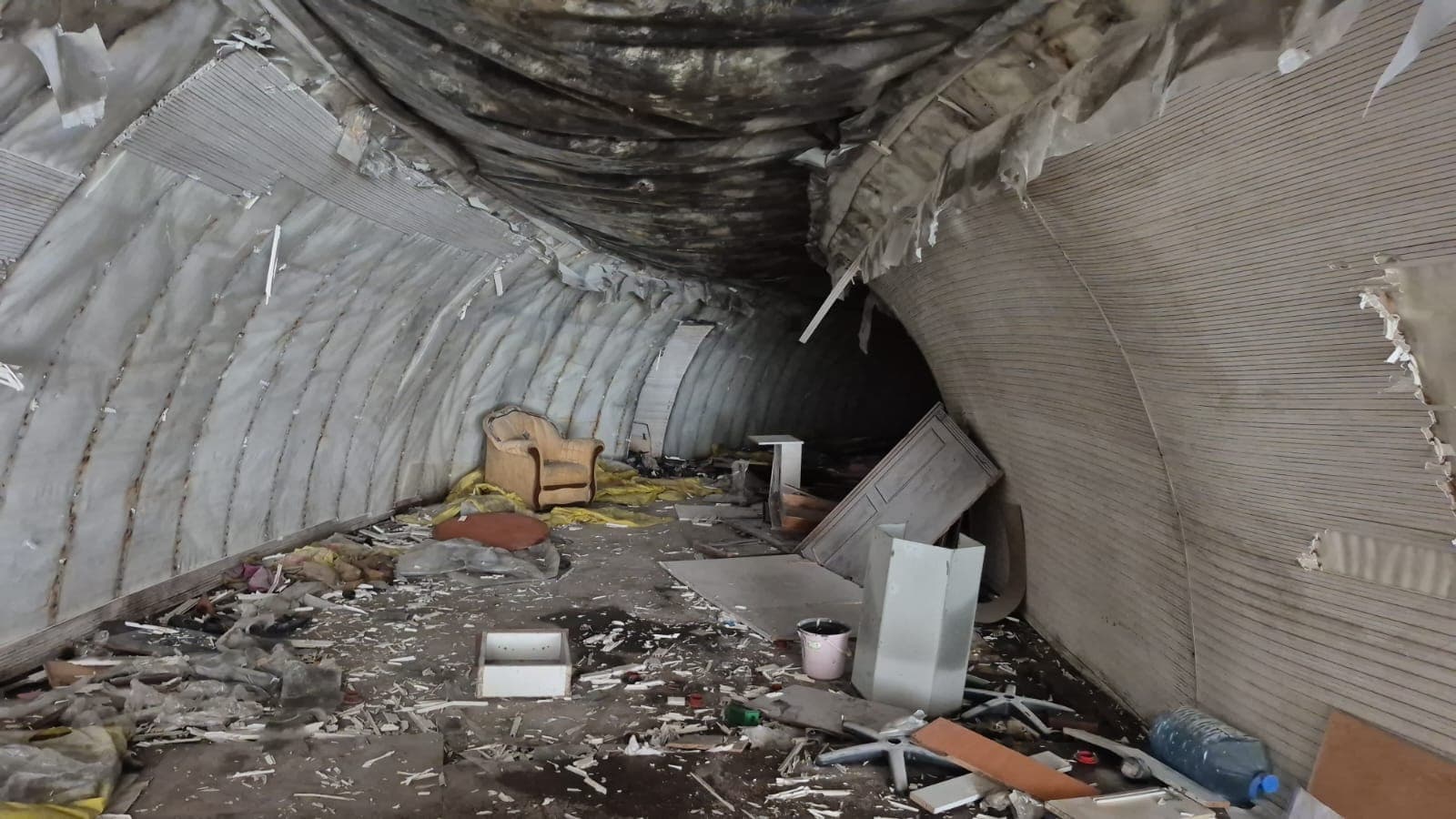 Zonguldak'ta Yıkımda 2. Dünya Savaşı'na Ait Sığınak Bulundu