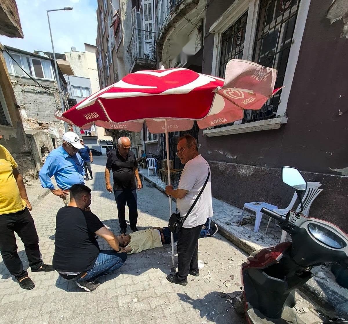 İskenderun'da Çay Keyfi Korkutucu Bir Kazaya Dönüştü