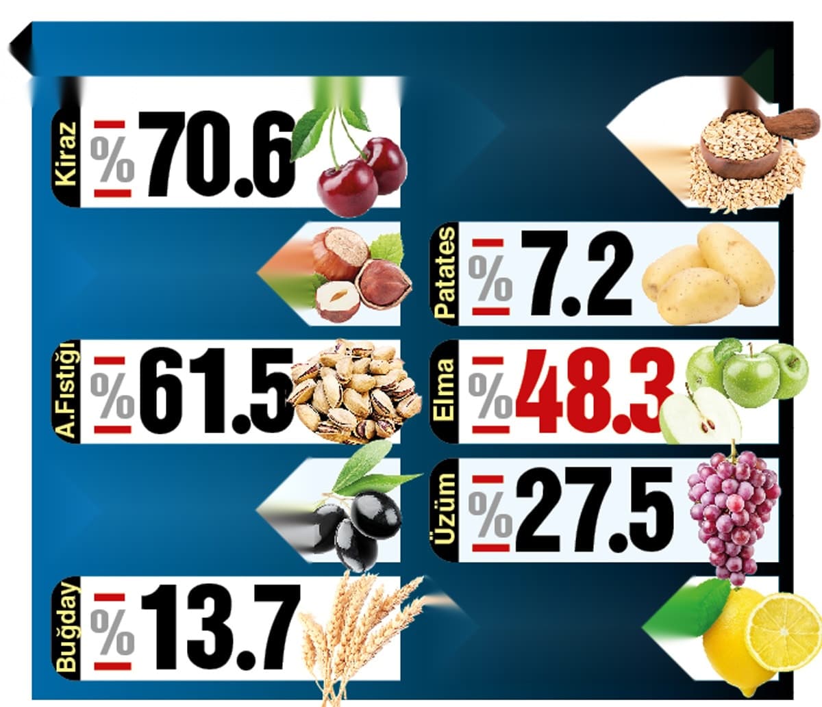 TÜİK'in Raporunda Üretimdeki Düşüş Gözler Önüne Serildi