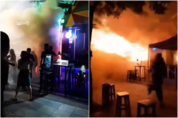 Tayland'da Eğlence Mekanında Yangın: 27 Kişi Hayatını Kaybetti